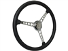 Sprint Steering Wheel Kit, Etched Series Hot Rod V8 - 3 Spoke Holes Design