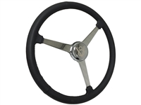 Sprint Steering Wheel Kit, Etched Series Hot Rod V8 - 3 Spoke Design