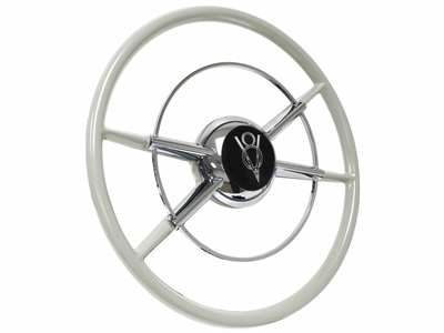 Crestliner Steering Wheel Black V8 Kit