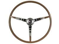 Auto Pro USA , Volante , Ford , Mustang , 1964 , 1/2 , 1964.5 , Steering Wheel , full kit , horn ring , contact plate , palomino , red , blue , ivy gold , parchment , aqua , white , black , OE , brand new , reproduction ,