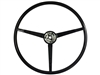 1965 - 1966 Ford Mustang Black Steering Wheel