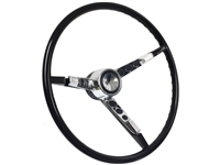 1964-1965 Ford Falcon Sprint Steering Wheel Black Kit