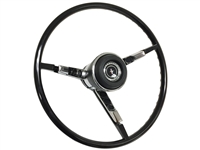1967 Ford Mustang Black Steering Wheel Kit
