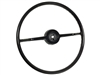 1953 - 1954 Chevy Black Steering Wheel 18 inch