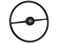 1953 - 1954 Chevy Black Steering Wheel 18 inch