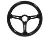 Auto Pro USA , Volante , S6 , Sport , Black ash, Wood , Steering Wheel , anodized , Black , GM , MOPAR , FORD , Corvette , Mustang , Charger , Challenger , Camaro , El camino , Impala , bel air , nova , chevy II , oldsmobile , firebird , bronco , vw ,