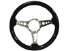 Auto Pro USA , Volante , S9 , Sport , Black , wood , Steering Wheel , GM , MOPAR , FORD , Corvette , Mustang , Charger , Challenger , Camaro , El camino , Impala , bel air , nova , chevy II , oldsmobile , firebird , bronco , vw , volkswagen ,