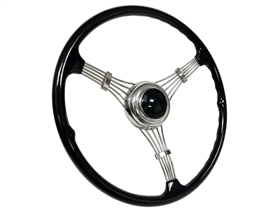 1937 1938 1939 Banjo Steering Wheel Black Kit