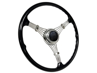 '39 Banjo Steering Wheel Kit with Embossed V8 Horn Button