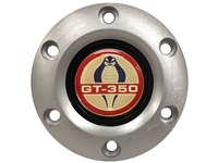S6 Brushed Horn Button with Ford Cobra GT-350 Emblem