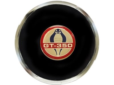 S6 Deluxe Horn Button with Ford Cobra GT-350 Emblem