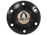 S6 Black Horn Button with Ford Cobra GT-500 Emblem