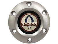 S6 Brushed Horn Button with Ford Cobra GT-500 Emblem