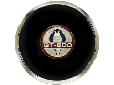 S6 Deluxe Horn Button with Ford Cobra GT-500 Emblem