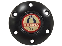 S6 Black Horn Button with Ford Cobra Emblem