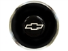 S6 Deluxe Horn Button with Silver Chevy Bow Tie Emblem