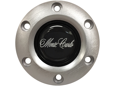 S6 Brushed Horn Button with Monte Carlo Emblem