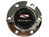 Chevy , Bel Air , Chrome , Horn Button , 6 Bolt , GM , Volante , Auto Pro USA , 1955 , 1956 , 1957 , Tri 5 ,