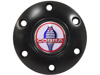 Auto Pro USA , Volante , Ford , Cobra , Black , Horn Button , 6 Bolt , volante , mustang , 3d , foil , emblem