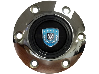 Volante , Hot Rod , Horn Button , S6, Chrome , 6 Bolt , LimeWorks , Hot Rod , Volante ,