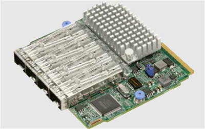 Supermicro AOC-MTG-I4SM SIOM 4-port 10G SFP+, Intel XL710 with 1U bracket