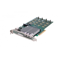 Supermicro AOC-SHG3-4M2P PCIe3 x8 FH 4x NVMe M.2 SSD PLX carrier,HF,RoHS