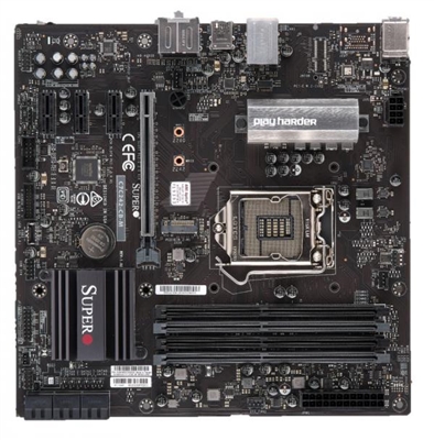 Supermicro C7C242-CB-M Gaming Motherboard microATX Intel Core Socket H4 LGA 1151