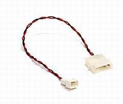 Supermicro CBL-0065L Fan Power Adapter Cord, 4-pin to 3-pin, Pb-free