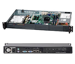 Supermicro 1U SuperChassis CSE-502L-200B 8 Hot-swap 2.5'' SAS/SATA HDD trays UIO Full height Full Length Low Profile expansion 80PLUS Platinum Optimized for DP motherboards Full Warranty