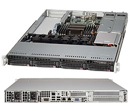 Supermicro 1U SuperChassis CSE-815TQ-R700WB
 8 Hot-swap 2.5'' SAS/SATA HDD trays UIO Full height Full Length Low Profile expansion 80PLUS Platinum Optimized for DP motherboards Full Warranty