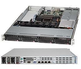 Supermicro 1U SuperChassis CSE-819TQ-R700WB
 8 Hot-swap 2.5'' SAS/SATA HDD trays UIO Full height Full Length Low Profile expansion 80PLUS Platinum Optimized for DP motherboards Full Warranty