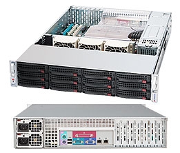 Supermicro 1U SuperChassis CSE-826A-R1200LPB
 8 Hot-swap 2.5'' SAS/SATA HDD trays UIO Full height Full Length Low Profile expansion 80PLUS Platinum Optimized for DP motherboards Full Warranty