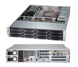 Supermicro 1U SuperChassis CSE-826BA-R920WB
 8 Hot-swap 2.5'' SAS/SATA HDD trays UIO Full height Full Length Low Profile expansion 80PLUS Platinum Optimized for DP motherboards Full Warranty