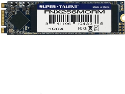 Super Talent M.2 SATA DX3 256GB FNX256MORM Solid State Drive