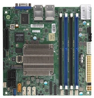 Supermicro MBD-A2SDI-12C-HLN4F, Embedded Denverton mITX,12 Core,Quad 1Gb Motherboard