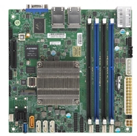 Supermicro MBD-A2SDI-4C-HLN4F, Embedded Denverton mITX,4 Core,Quad 1GbE Motherboard