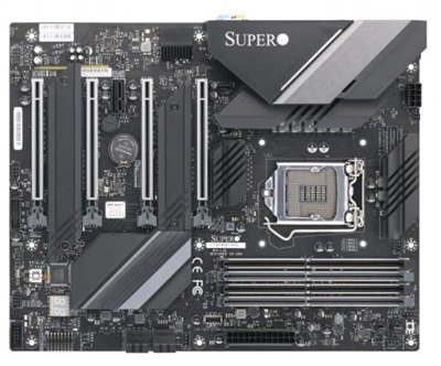Supermicro MBD-C9Z490-PGW Motherboard,Intel Z490 Chipset,LGA1200,TDP is 140W,4xDDDR