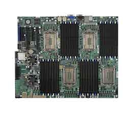 Supermicro A+ H8QGi-F Motherboard 4-Way Opteron 6000 Socket G34 12-Core DDR3 SATA2 RAID IPMI GbE PCIe SWTX MBD-H8QGI-F