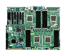 Supermicro MBD-H8QI6-F Quad 1207-pin Socket F Dual Port GbE LAN Integrated Matrox G200eW Graphics IPMI 2.0 LSI 2008 SAS2 Controller Full Warranty