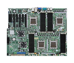 Supermicro MBD-H8QIi-F Quad 1207-pin Socket F Dual Port GbE LAN Integrated Matrox G200eW Graphics IPMI 2.0 AMD SP5100 Controller Full Warranty