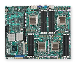 Supermicro MBD-H8QM8-2+
 Quad 1207-pin Socket F GbE LAN Port ATI Graphic SATA2 support SIMLC SIM1U IPMI 2.0 Full Warranty