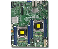 Supermicro X10DRD-LTP Motherboard E-ATX LGA 2011 Intel Xeon Dual Socket R3 supports Intel Xeon processor E5-2600 v4/v3 family; QPI up to 9.6GT/s, Intel C612 chipset