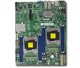 Supermicro X10DRD-LTP Motherboard E-ATX LGA 2011 Intel Xeon Dual Socket R3 supports Intel Xeon processor E5-2600 v4/v3 family; QPI up to 9.6GT/s, Intel C612 chipset