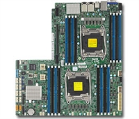 Supermicro X10DRW-N Motherboard Proprietary WIO LGA 2011 Intel Xeon Dual Socket R3 supports Intel Xeon processor E5-2600 v4/v3 family; QPI up to 9.6GT/s, Intel C612 chipset