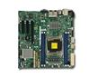 Supermicro X10SRM-TF Motherboard Micro ATX, Intel Xeon, Single socket R3 (LGA 2011) supports Intel Xeon processor E5-2600 v4/v3 and E5-1600 v4/v3 family, Intel C612 chipset, Up to 512GB ECC 3DS LRDIMM, up to DDR4- 2400MHz; 4x DIMM slots, 1 PCI-E 3.0 x16