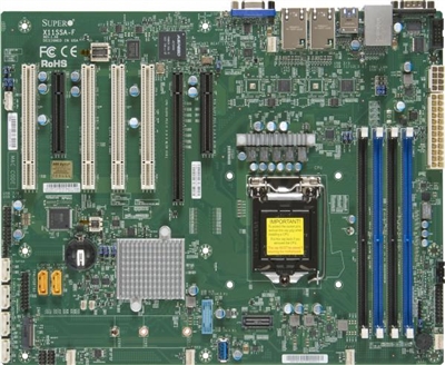 SUPERMICRO MBD-X11SSA-F-O MOTHERBOARD ATX LGA1151 INTEL SATA3 PCI-E DDR4 FULL WARRANTY