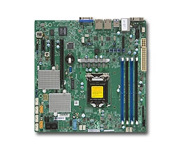 Supermicro MBD-X11SSL-CF Motherboard LGA1151 single Socket H4 Dual GbE LAN Port 6x SATA3 C232 Full Warranty