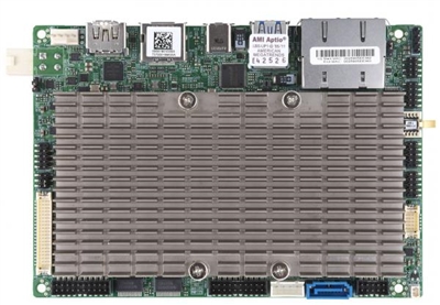 Supermicro X11SSN-L Motherboard Embedded 3.5" SBC, 7th Generation Intel Core i3-7100U Processor, Single Socket FCBGA1356 supported, CPU TDP support 15W, Up to 32GB Unbuffered Non-ECC SO-DIMM DDR4 2133MHz; 2 DIMM slots, Dual GbE LAN w/ Intel i219LM+i210IT