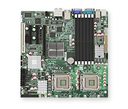 Supermicro MBD-X7DCA-L Dual LGA771 Socket GbE LAN Port ATI Graphics SATA SIMSO IPMI 2.0 Full Warranty