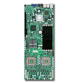 Supermicro X7DCT-3F 2-Node Server Board DP Xeon 5400 LGA771 Quad-Core DDR2 SAS RAID IPMI GbE PCIe --Special Deal, Free shipping